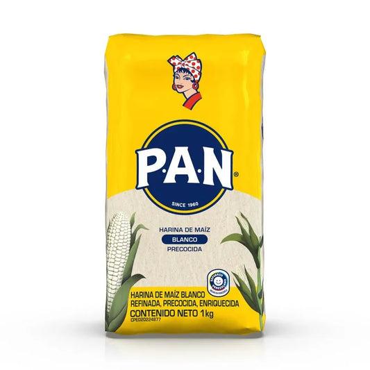 Pan Harina De Maíz Blanco Precocida 1kg