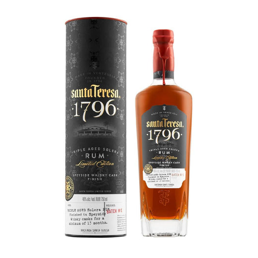 Santa Teresa Ron triple añejado en Solera 0,75L