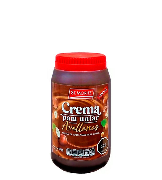 St. Moritz Crema de avellanas para untar 500g