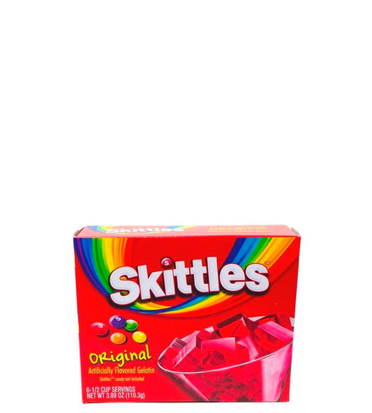 Skittles Original Artificially Flavored Gelatin - Gelatina original con sabor artificial 110.3g