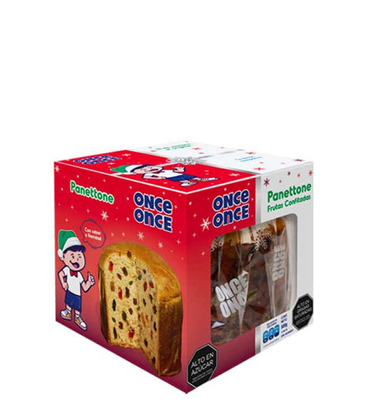 Once Once Panettone frutas confitadas 500g