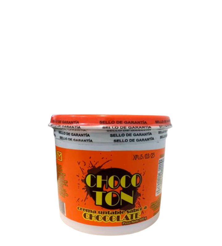 Choco Ton Crema untable sabor a chocolate 500g