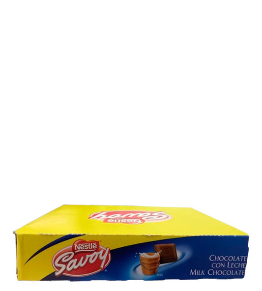 Nestle Savoy Chocolate con leche 9 unidades 630g