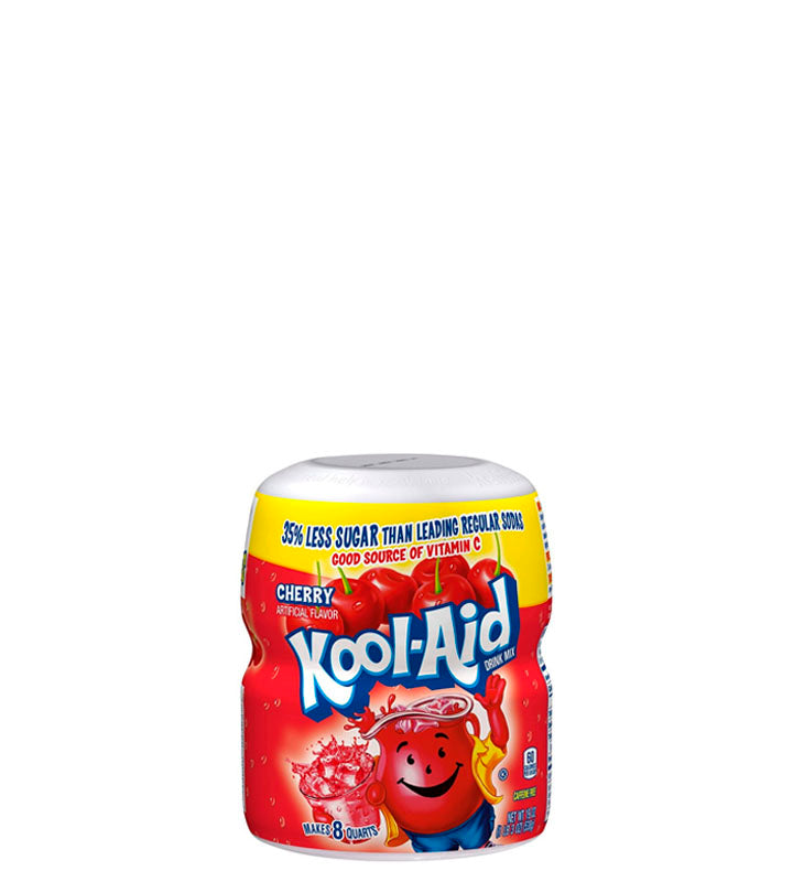 Kool-Aid Drink Mix Cherry Artificial Flavor - Mezcla para bebida sabor artificial a cereza 538g