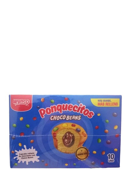 Wynco Ponquecitos choco beans 10 unidades 240g