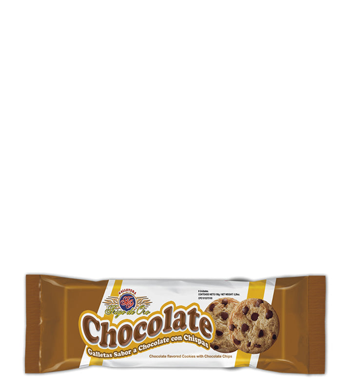 Galletera Trigo De Oro Galletas sabor a chocolate con chispas 6 unidades 150g