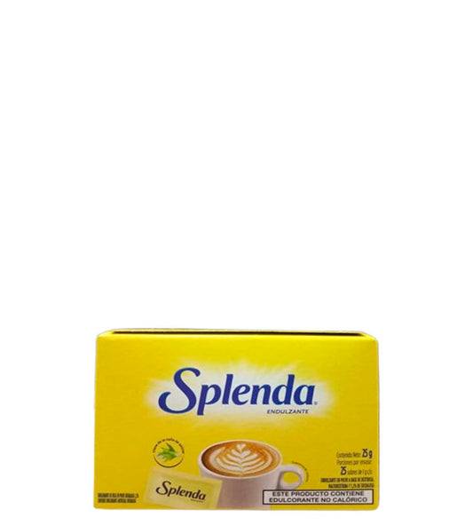 Splenda endulzante 25 sobres de 1g c/u