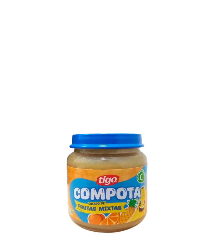 Tigo Compota sabor a frutas mixtas 113g – Baraki Bodegón