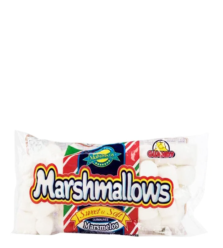 Guandy Marshmallows Sweet & Soft - Malvaviscos dulces y suaves sabor a vainilla 255g