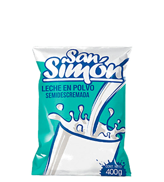 San Simón Leche en polvo semidescremada 400g