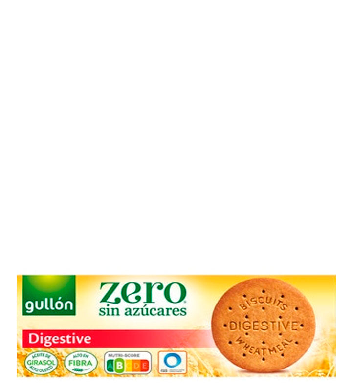 Gullón Digestive Galleta zero sin azucares 400g