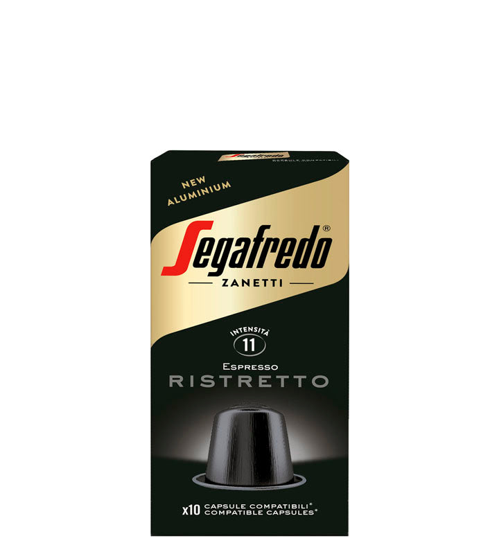 Segafredo Zanetti Espresso Ristretto 10 capsulas compatibles 51g