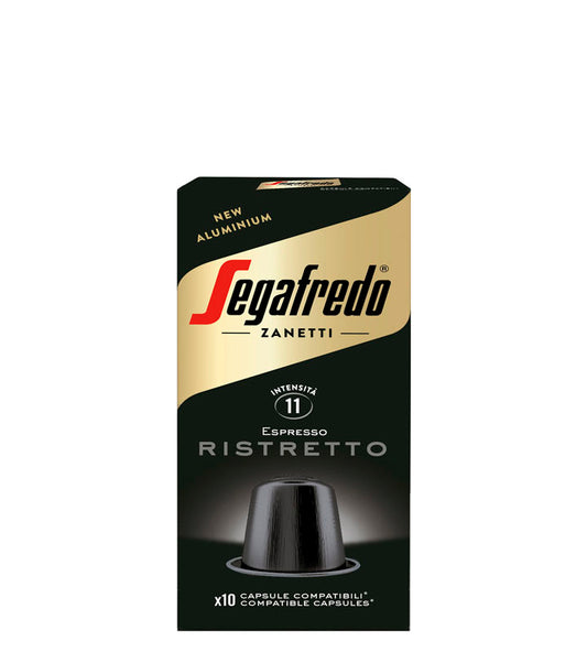 Segafredo Zanetti Espresso Ristretto 10 capsulas compatibles 51g