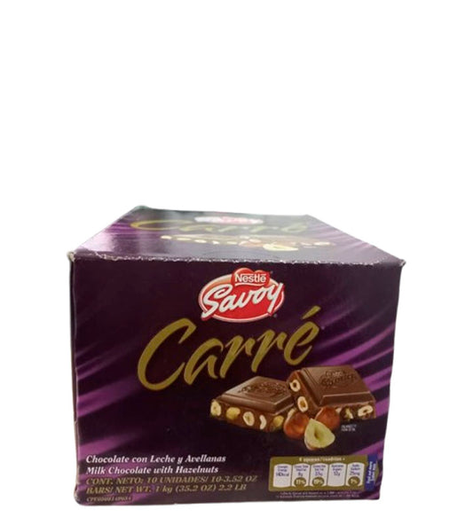 Nestle Savoy Chocolate con leche y avellanas 10 unidades 1k