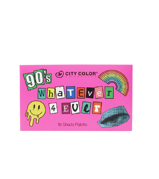 City Color Cosmetics 90 Whatever 4 Ever Paleta de Sombras