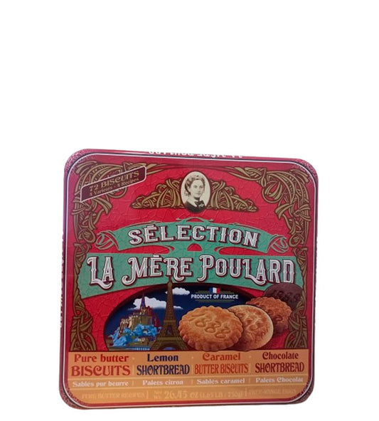 Selection La Mere Poulard Galletas de mantequilla/chocolate/limon/caramelo 750g