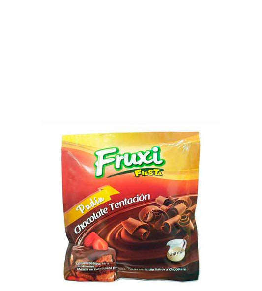 Fruxi Fiesta Pudin sabor a chocolate tentación 48g