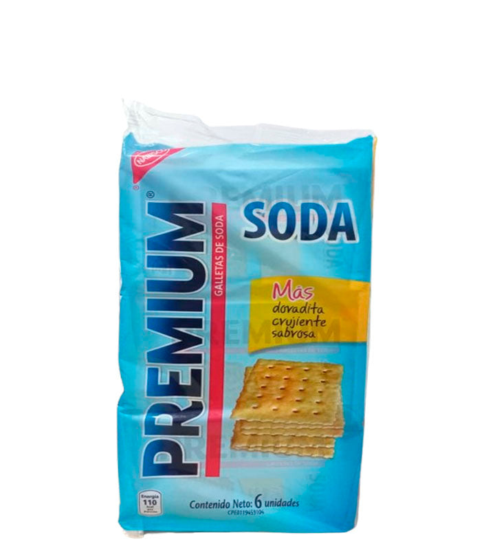 Nabisco Premium Soda galletas de soda 6 unidades 156g