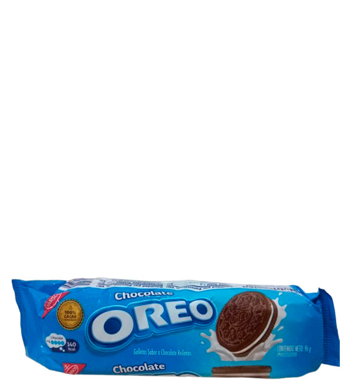 Nabisco Oreo Galletas de chocolate rellenas 96g