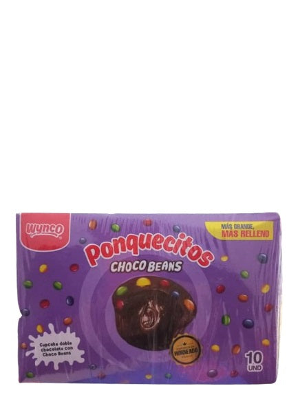 Wynco Ponquecitos choco beans 10 unidades 240g