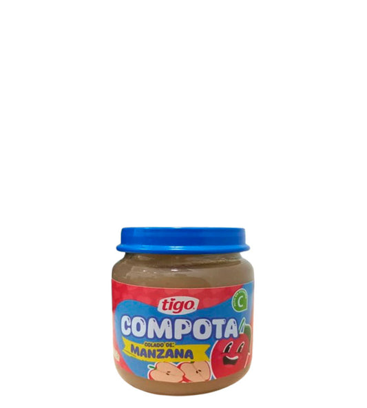 Tigo Compota sabor a manzana 113g