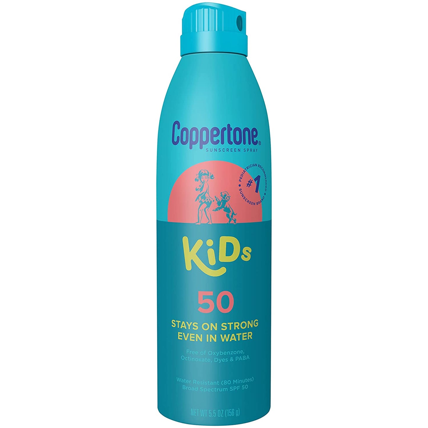 Coppertone Protector solar Kids para niños 50 156 g