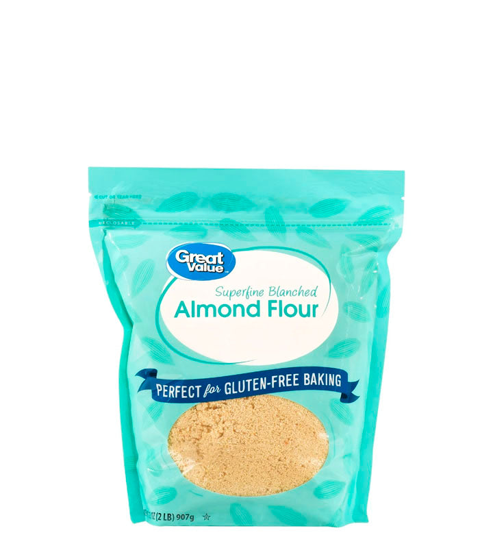 Great Value Superfine Blanched Almond Flour - Harina de almendras escaldadas superfinas 907g