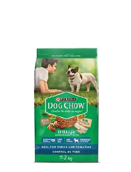 Purina Dog Chow Con Prebiotico Natural Sin Colorantes Artificiales 2Kg