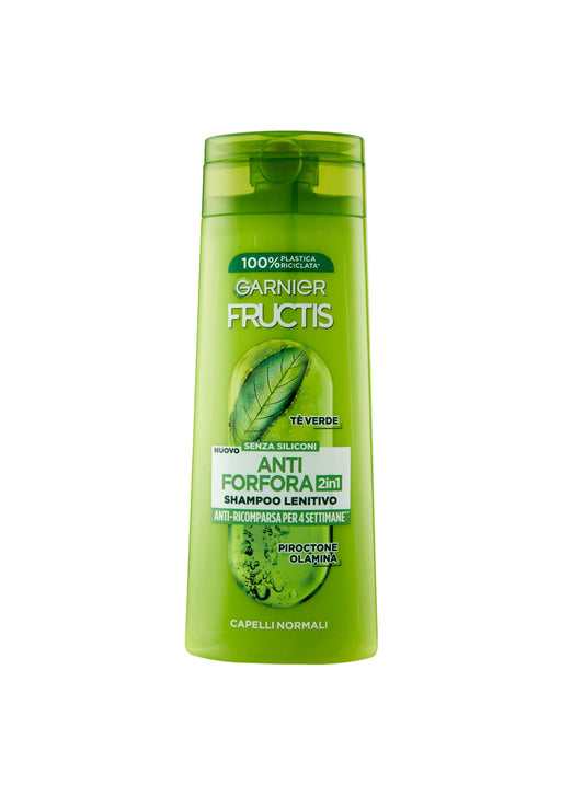 Garnier Fructis  Anti Forfora 2 In 1 Shampoo Lenitivo 250ml