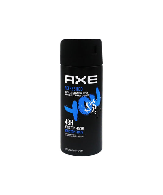 Axe Refreshed Deodorant Body Spray Blue Ocean & Lavender Scent 150ml