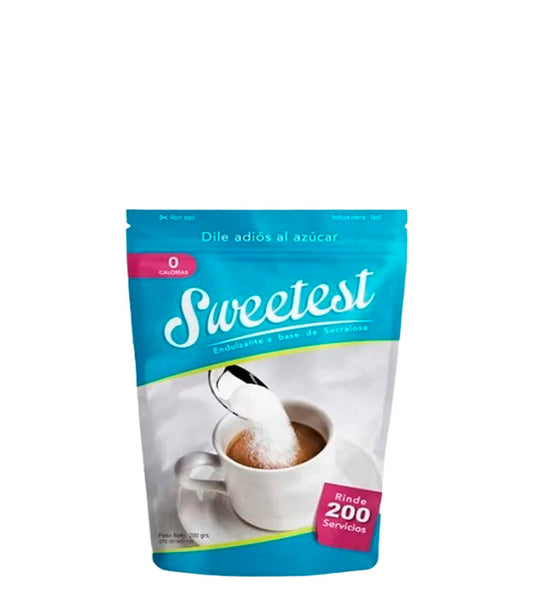 Sweetest Endulzante a base de sucralosa 0 calorías 200g