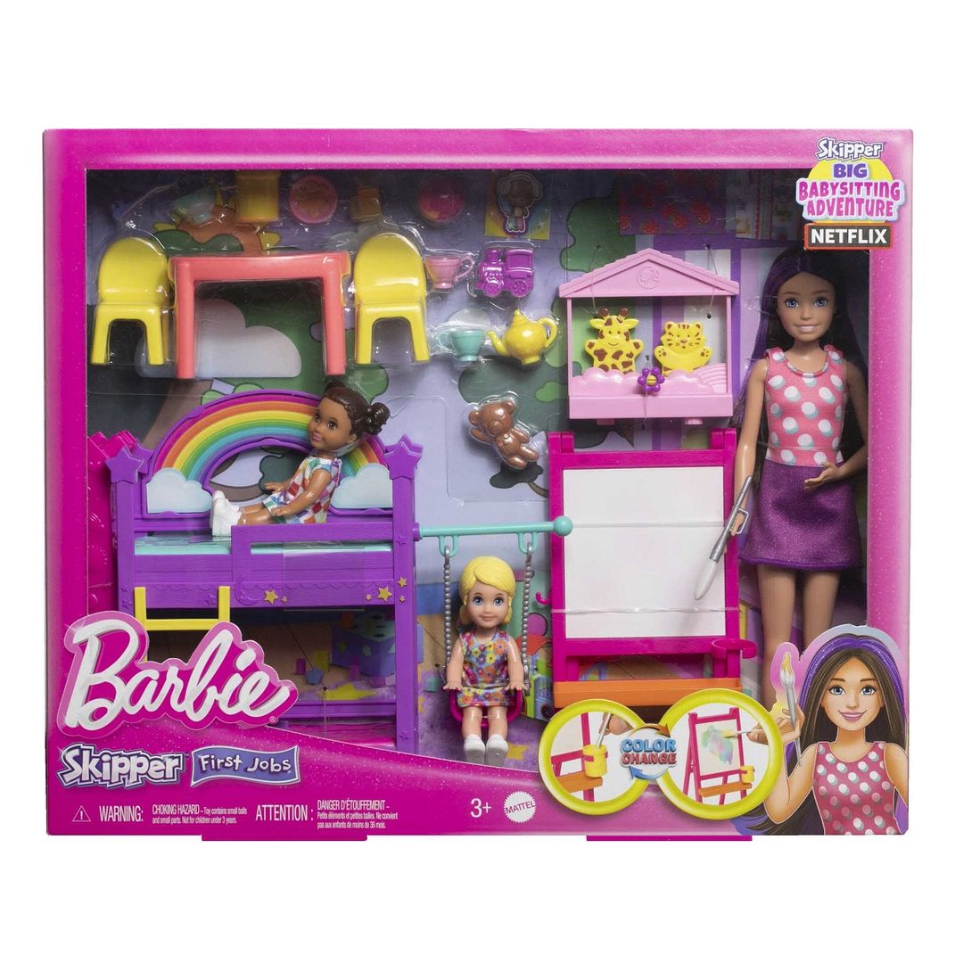 Muñeca Barbie-Niñera