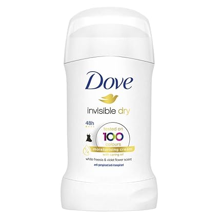 Dove Invisible Dry desodorante en barra 40g