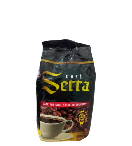 Serra Café tostado y molido gourmet 500g