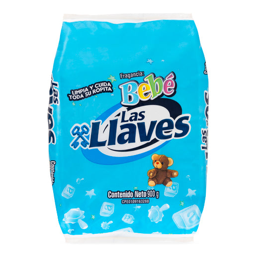 Las Llaves detergente en polvo  Bebe 900g