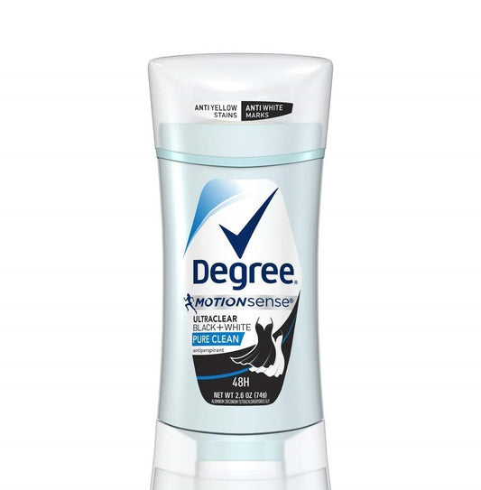 Degree Deodorant Pure Clean Ultraclear Black+White 45g