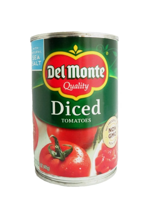 Del Monte tomates cortados en cubitos de calidad 411gr