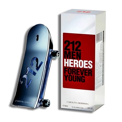 Carolina Herrera 212 Heroes Forever Young Men - 90 ml