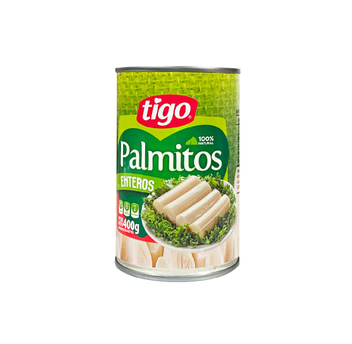 Tigo Palmitos Enteros 400g