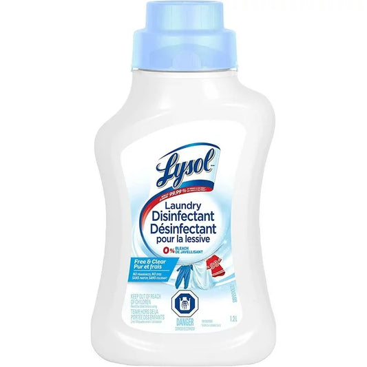 Lysol Laundry Sanitizer Blanqueador desinfectante para ropa 1.21 Lt