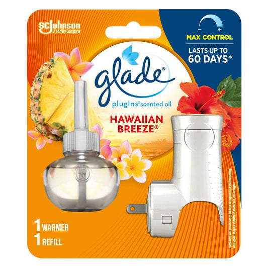 Glade Hawaiian Breeze 1 calentador + 1 recambio 19,80 ml