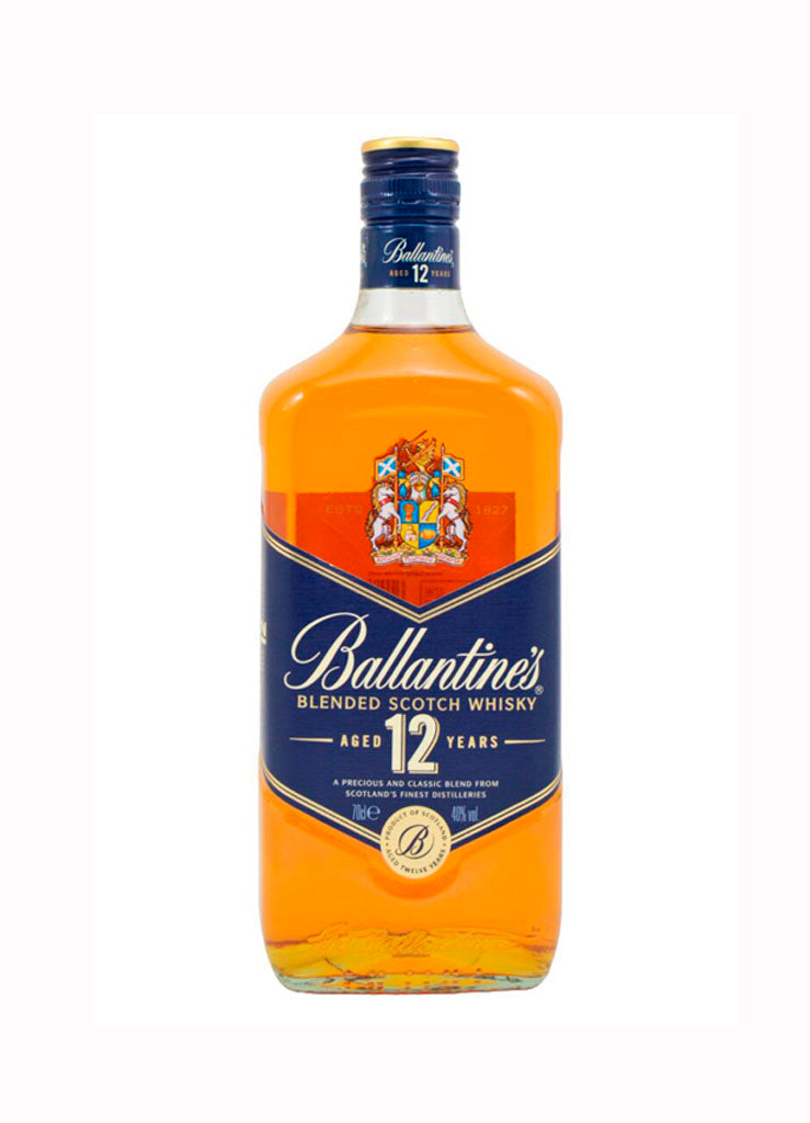 Ballantine's blended scotch whisky 12 años