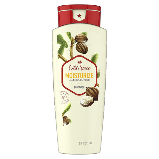 Old Spice Moisturize with Shea Butter- Body Wash