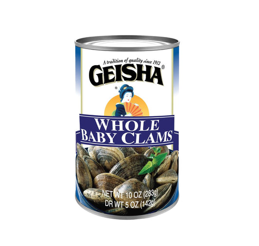 Geisha Whole baby clams-Geisha Almejas enteras 283g