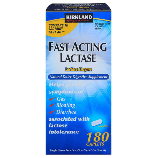 Kirkland Fast Acting Lactase