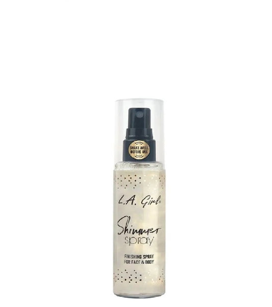 L.A Girl Shimmer Spray Finishig Spray For Face & Body - Spray de acabado para rostro y cuerpo 80ml