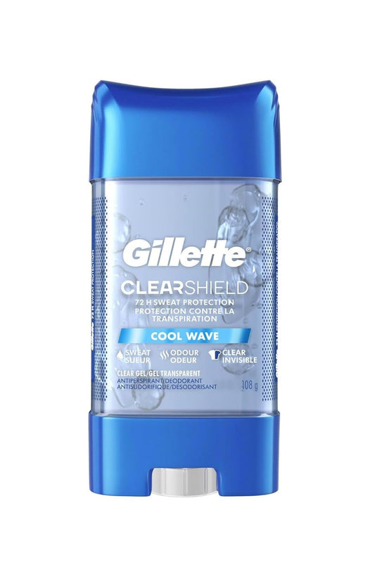 Gillette Sweat Protection Clearshield Cool Wave 108g