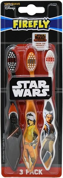 Cepillos Pack 3 Firefly Star Wars