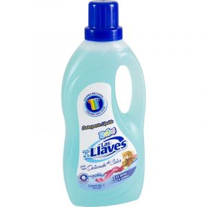 Las llaves Bebe Detergente  para ropa delicada de color  1Lt