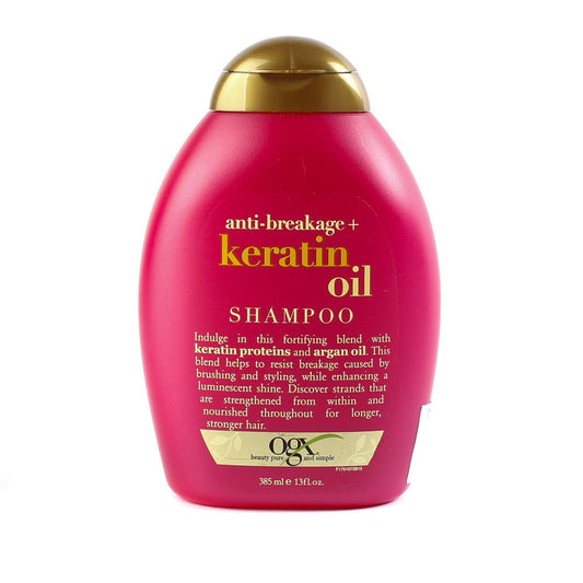 Ogx Shampoo anti-breakage + Keratin oil